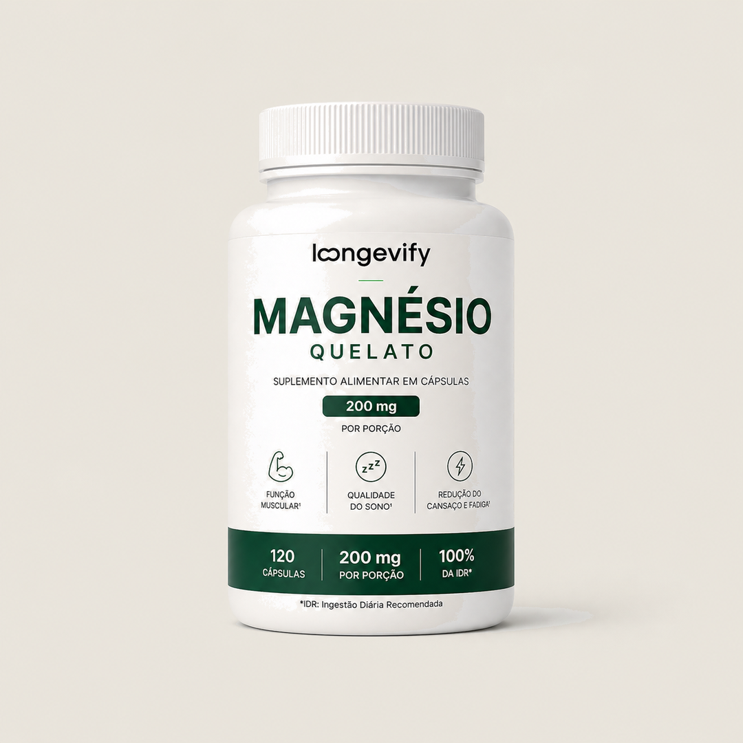 Magnésio Quelato 200mg