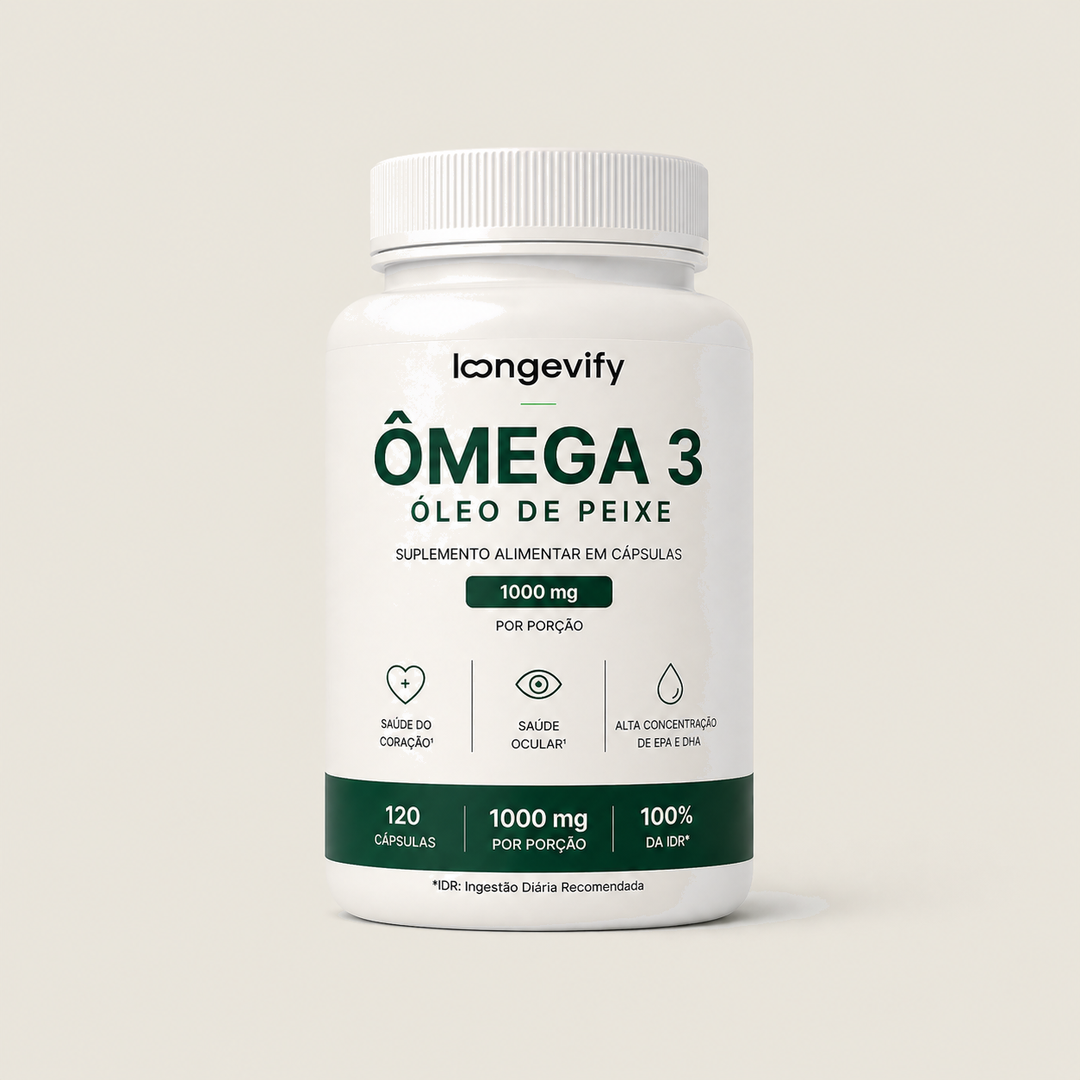 Ômega 3 Óleo de Peixe 1.000mg