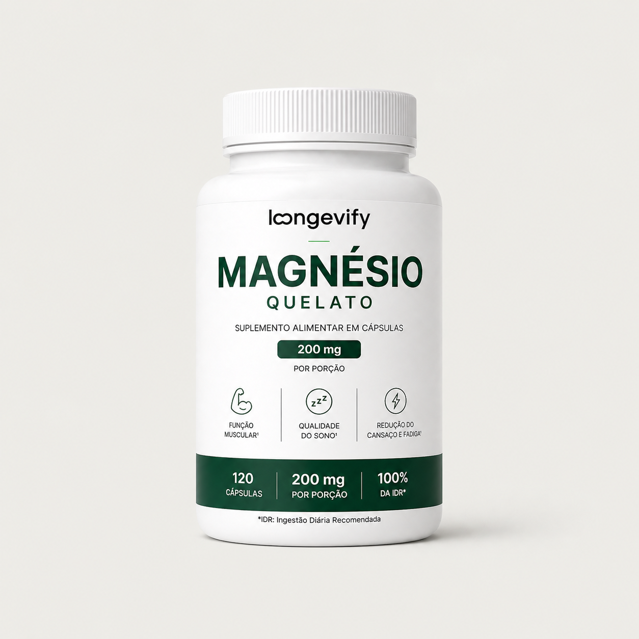 Magnésio Quelato 200mg
